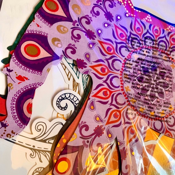 3/$45 ⭐️ Bohemian Themed Die Cut Shapes - 20 Pc (NEW) Elephants Feathers - Picture 4 of 5